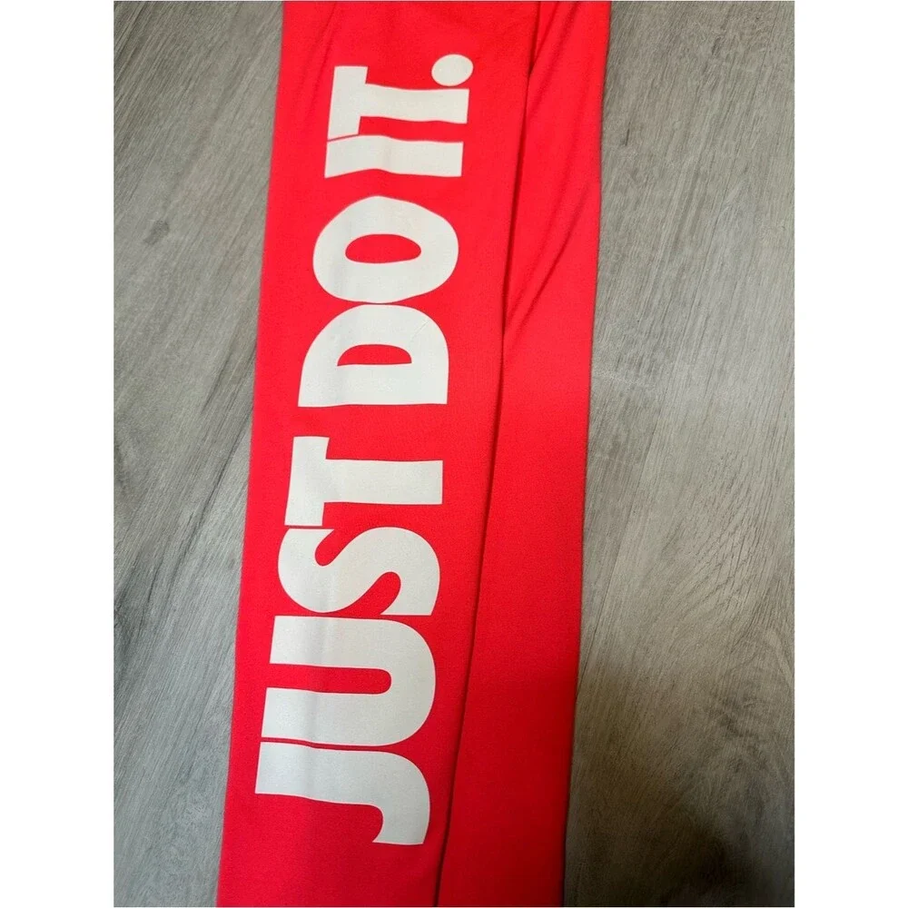 Nike Dri-Fit Pink 'Just Do It' Leggings